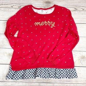 Crown & Ivy Merry sweater size XL